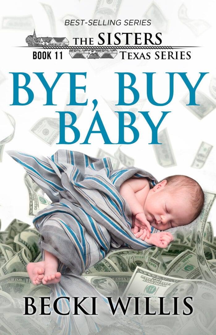 the cover of Bye, Buy Baby book with a baby